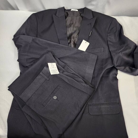 Calvin Klein Boys 2-Piece Suit Black Size 20 NWT | Slim Fit Jacket & Dress Pants - Picture 14 of 14